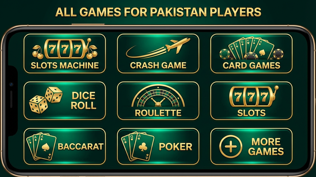 Main screen of 115 Slot Game games page for PK players